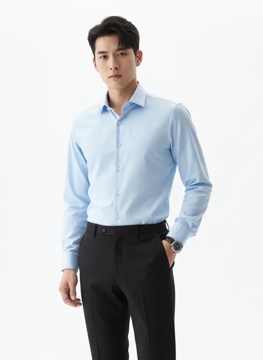 Áo Sơ Mi Classic Blue Slimfit