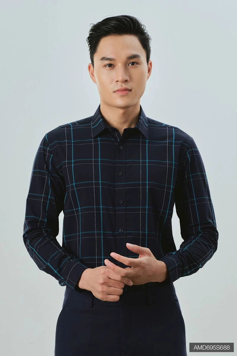 Áo Sơ Mi Nam Dài Tay Kẻ Sọc
